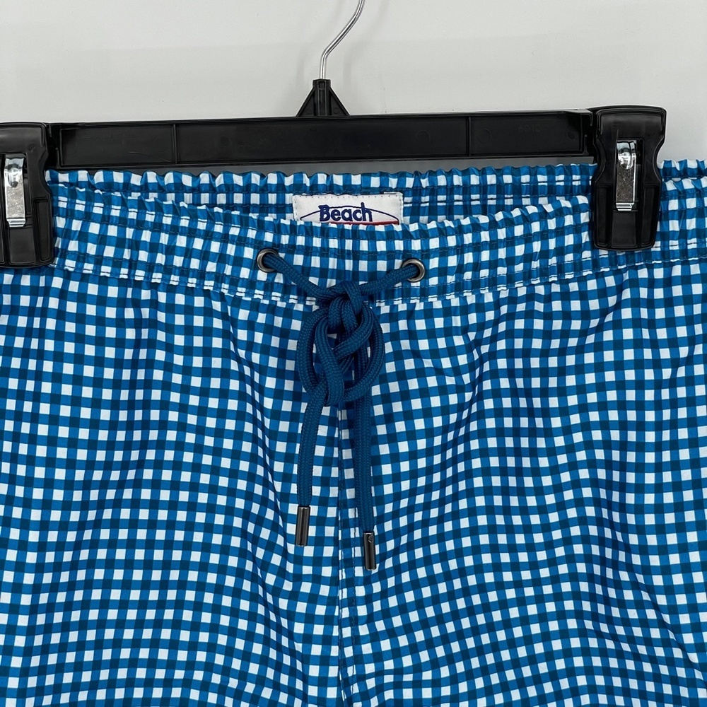 BEACH BROS. Gingham VolleyBall Swim Shorts - Picture 4 of 5